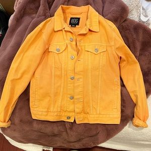 BDG yellow denim jacket